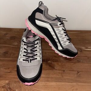 Fila Running Shoes Evergrand TR Pink Black Gray Sneakers Women's Sz 10 Walking